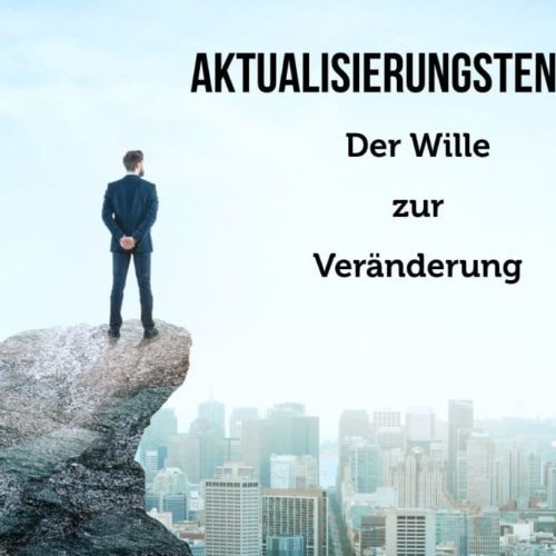 Aktualisierungstendenz: Sind Sie bereit, sich zu entwickeln?